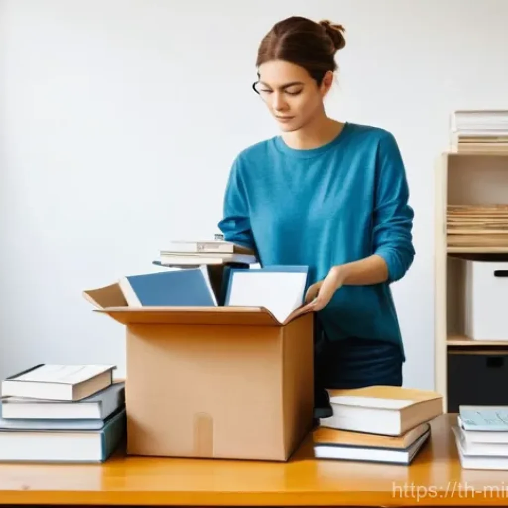 미니멀리즘 경제학과 자원의 효율적 사용 - **Prompt: Mindful Decluttering and Peaceful Transformation**
    "A bright, sun-drenched image of a ...